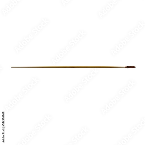 Fotografie Stone Age hunting spear