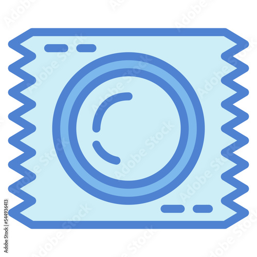 condom two tone icon style
