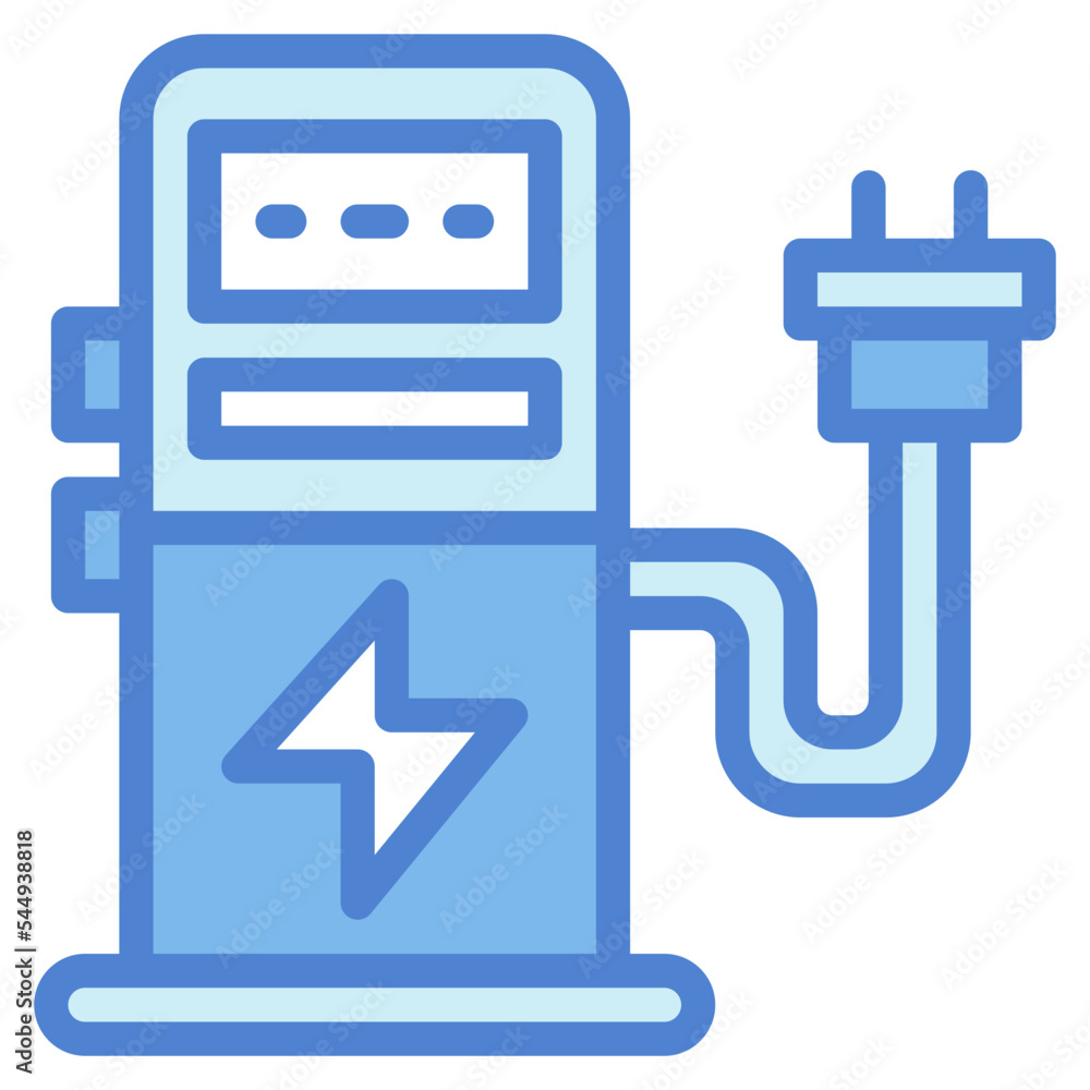 charging two tone icon style charging two tone icon style