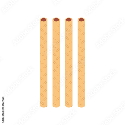 Chocolate sticks. Dipped stick. Dipped stick pattern vector. chocolate dipped cookie sticks.