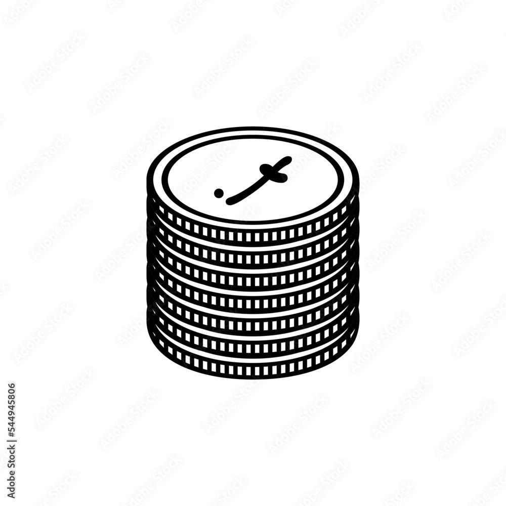 Maldives Currency, MVR Sign, Maldivian Rufiyaa Icon Symbol. Vector Illustration Maldives Currency, MVR Sign, Maldivian Rufiyaa Icon Symbol. Vector Illustration