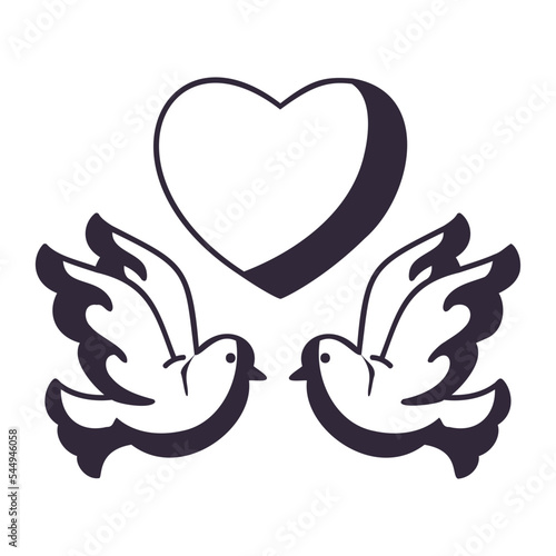 love doves icon