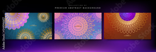 Luxury mandala ornamental pattern background. Creative decorative flower wedding invitation design. Decorative mandala for print, poster, cover, brochure, flyer, banner. Vector illustration