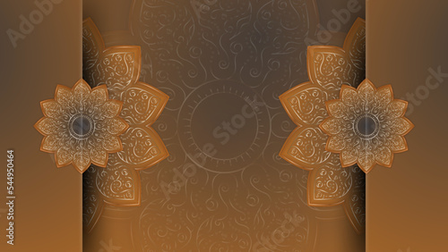 Luxury ornamental mandala background