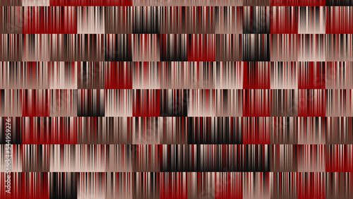 red, white, black, brown and beige geometric pattern, wallpaper for fabric, tile and tablecloth