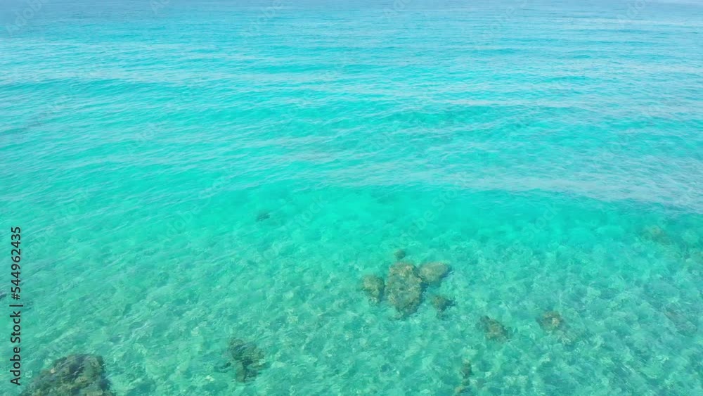 Beautiful view of blue seascape on sunny summer day Beautiful view of blue seascape on sunny summer day