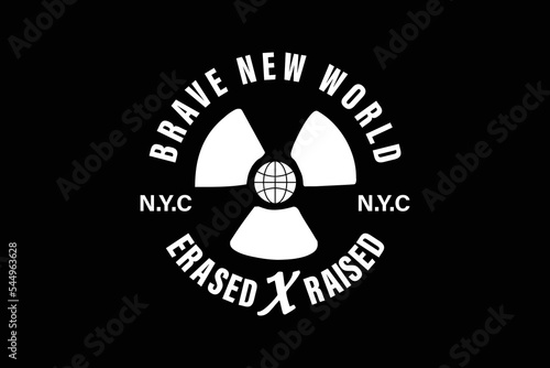 Urban Streetwear design template vector
