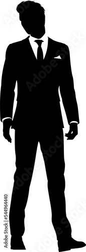 Silhouette Business Person