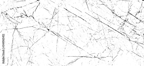Scratched and Cracked Grunge Urban Background Texture Vector. Dust Overlay Distress Grainy Grungy Effect. Distressed Backdrop Vector Illustration. Isolated Black on White Background. EPS 10. photo