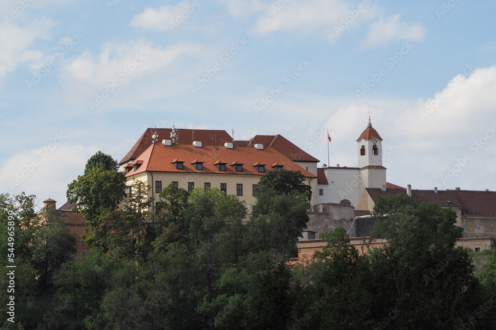 Spielberg castle in Brno