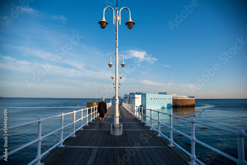 Tableau sur toile Havre Des Pas Bathing Pool, Jersey