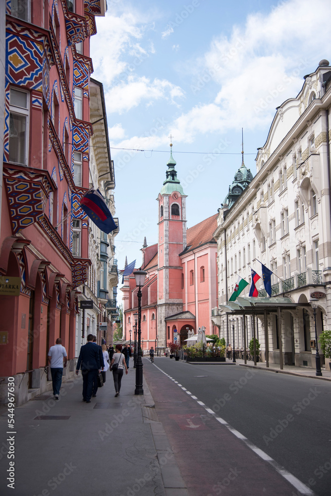 Fototapeta premium Ljubljana, Slovenia