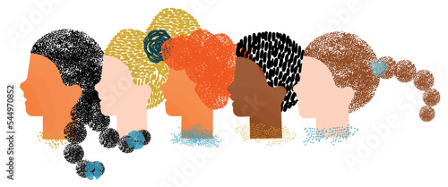 diversity people - children's faces - boys and girls side-by-side - racial diversity - whites, blacks and latinos