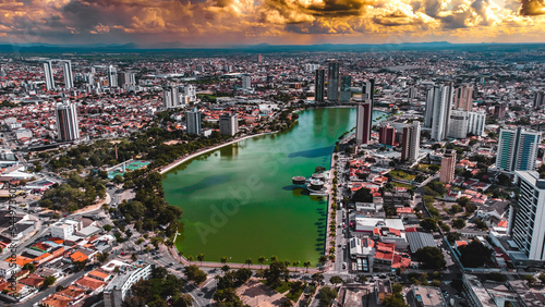 Foto Açude Velho Hídrico Campina Grande Paraíba Nordeste Brasil Abastecimento Água Pa