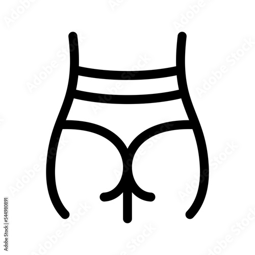 Panties Icon Vector Symbol Design Illustration