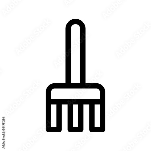Pitchfork Icon Vector Symbol Design Illustration