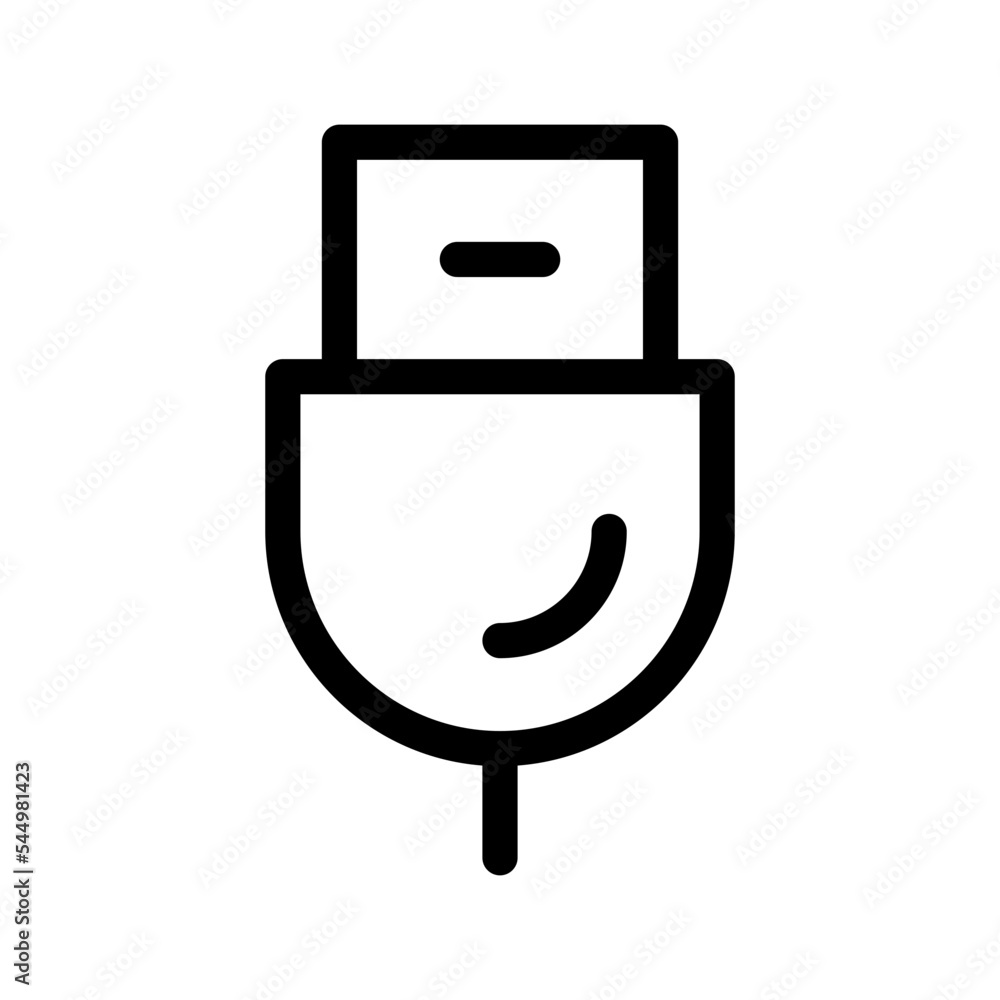 Cord Icon Vector Symbol Design Illustration Cord Icon Vector Symbol Design Illustration