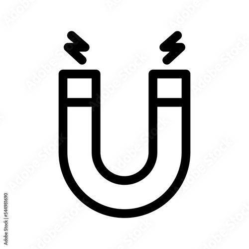 Magnet Icon Vector Symbol Design Illustration