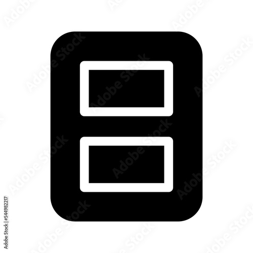 Layout Icon Vector Symbol Design Illustration