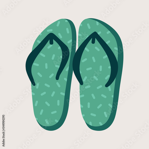 Green vietnamese shoes