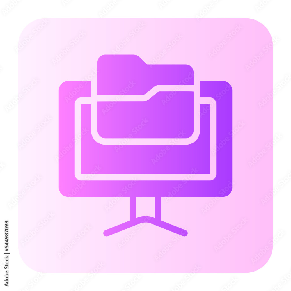 backup copy gradient icon backup copy gradient icon