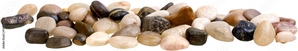 Fototapeta premium Pebbles - Isolated