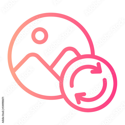 picture gradient icon