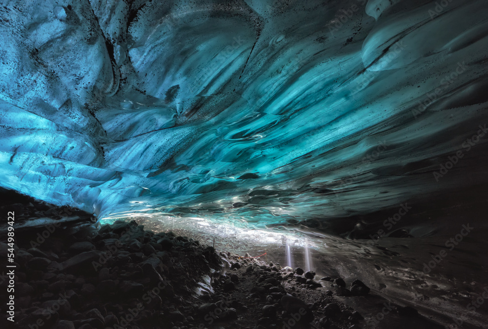Blue Icecave in Iceland