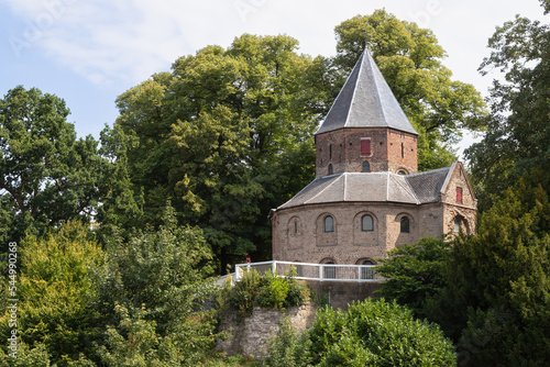 Saint Nicholas chapel at the Valkhof park, Nijmegen in the Netherlands. photo