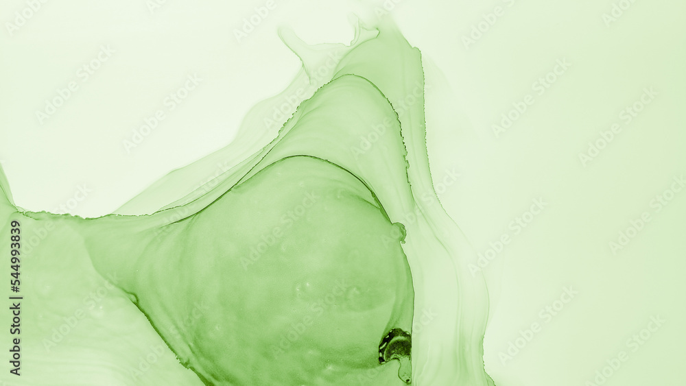 Natural Watercolor. Healthy Art. Emerald Digital Natural Watercolor. Healthy Art. Emerald Digital