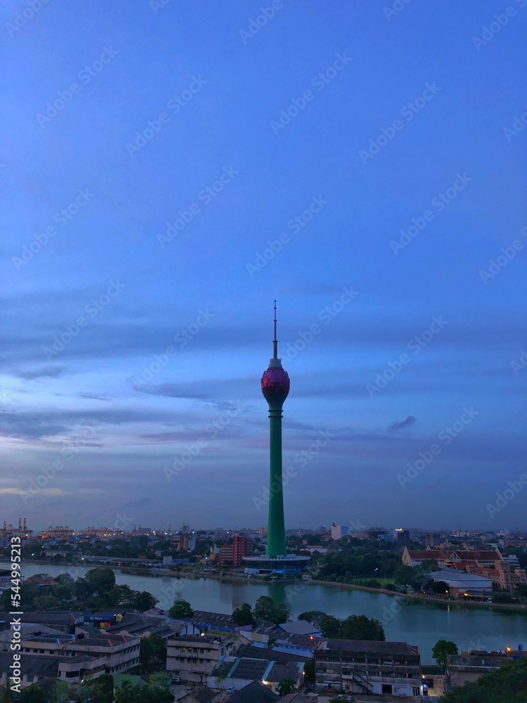 Obraz premium Colombo Skyline