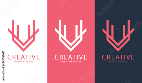 abstract geometric company logo 