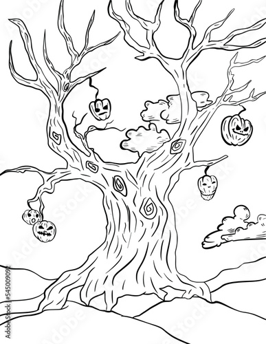 Halloween Coloring page for kids