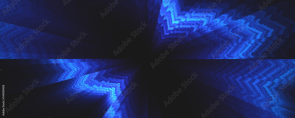 Fototapeta premium dark blue vibration hole abstract background
