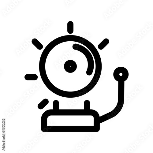 Alarm Alert Bell Intruder Security Icon