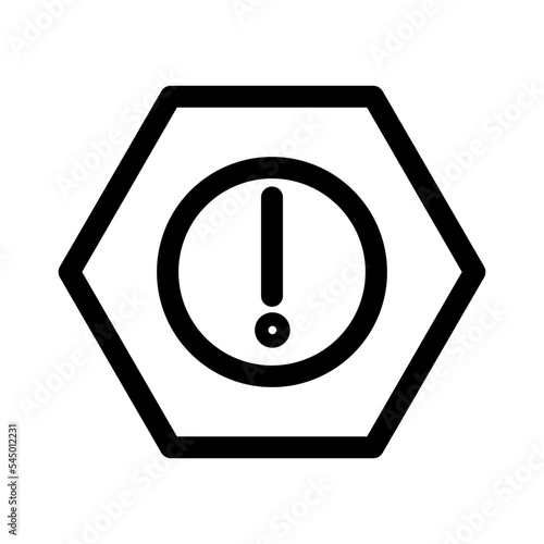 Alert Danger Notification Protection Security Sign Warning Icon