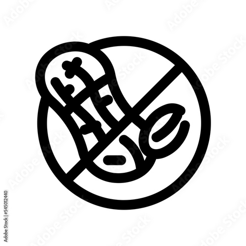 Allergic Allergies Allergy Food Nut Peanut Icon