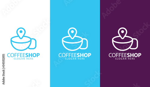 coffee shop logo simple design idea