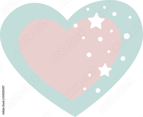  Heart icon. Happy Valentines Day. Love sign symbol. Simple greeting card template. Cute graphic object. Flat design. White background. Isolated. Vector illustration