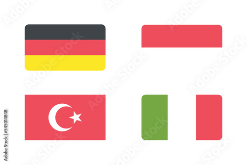 Flags, World Flags, Flags Simple, Flags Vector, Flags Design, Flag