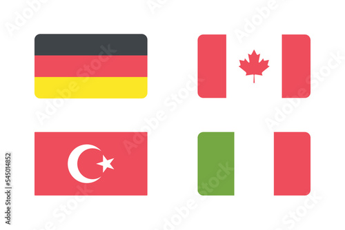 Flags, World Flags, Flags Simple, Flags Vector, Flags Design, Flag