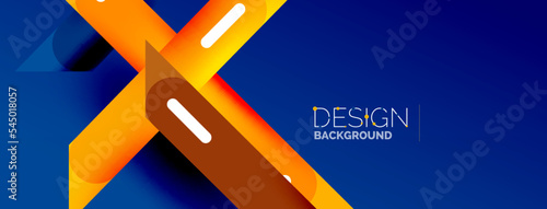 Background overlapping lines. Dynamic lines abstract wallpaper. Straight lines composition vector illustration for wallpaper banner background or landing page