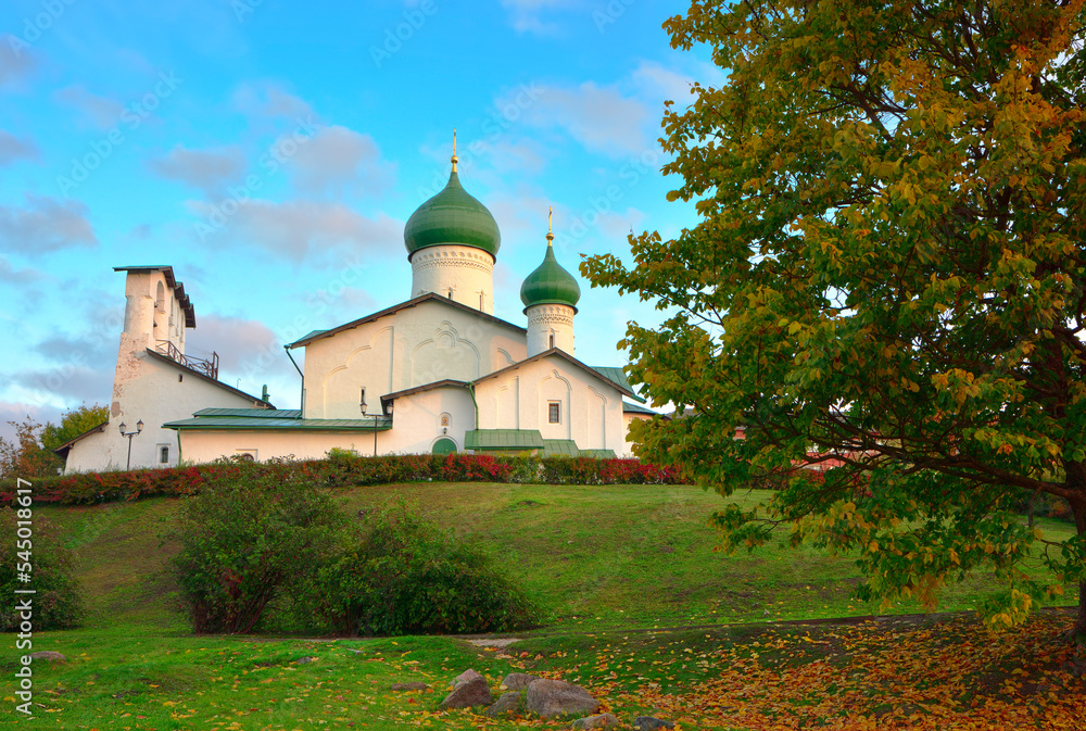 Old Russian temples of Pskov