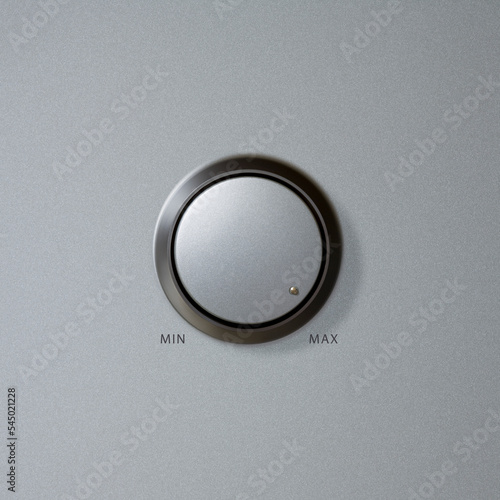 Obraz na płótnie Volume knob on the wall
