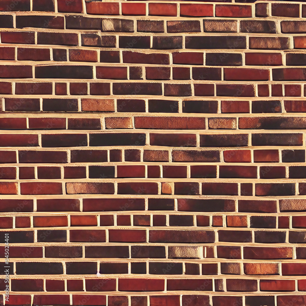 Obraz premium Rustic Red Brick Wall Background