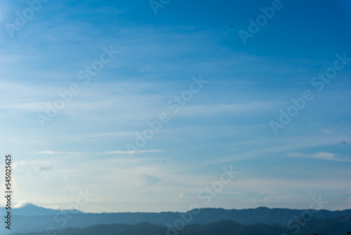 Blue sky clouds background.Panorama Blue sky and white clouds