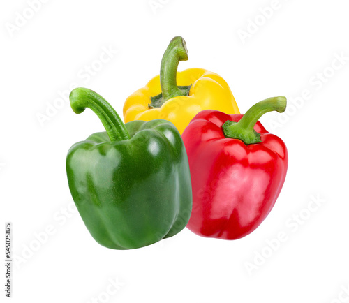 Peppers isolated on transparent png