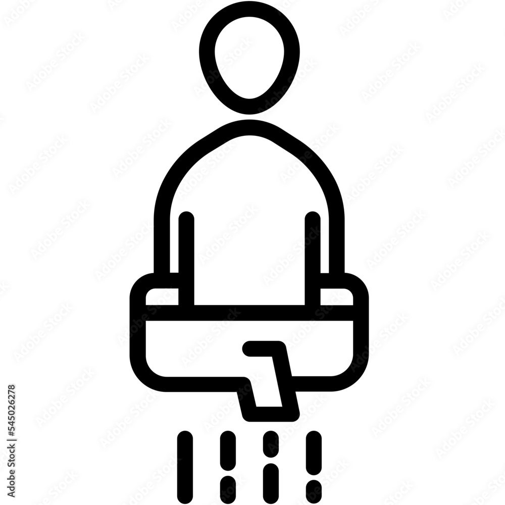 Obraz premium levitation icon