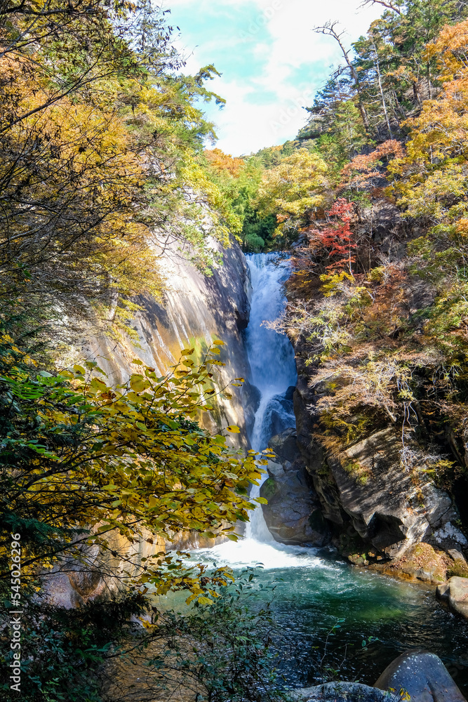 Fototapeta premium 山梨県甲府市の秋の昇仙峡