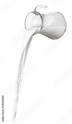 Milk Pouring Out of The Jug